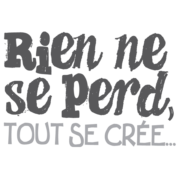 Logo - Rien ne se perd, tout se crée…