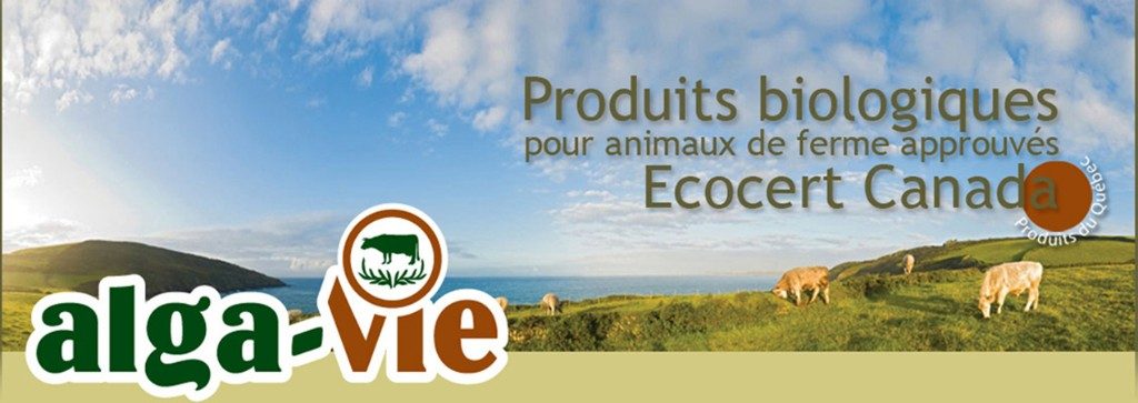 Logo - Alga-Vie, minéraux et suppléments pour animaux