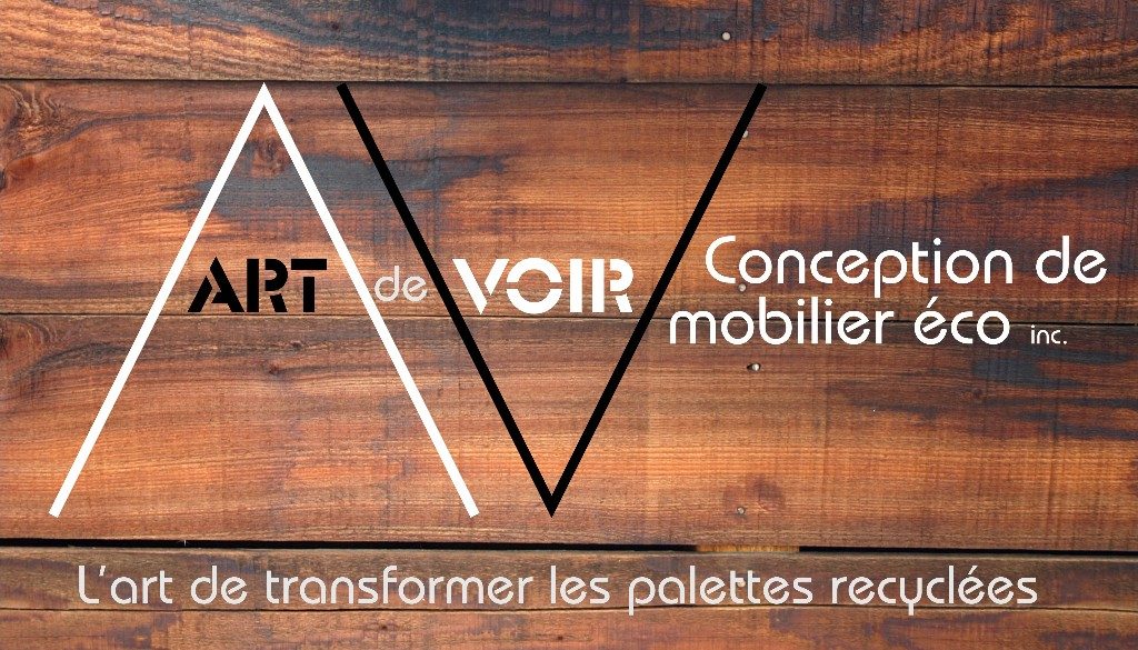 Logo - Art de Voir conception de mobilier éco inc.