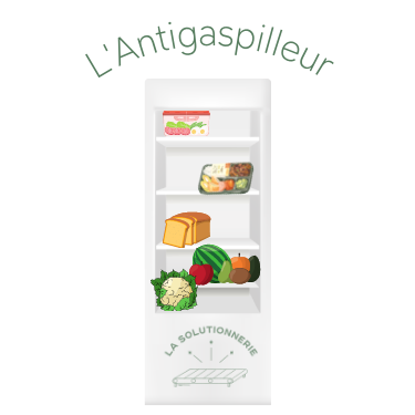 Logo - Frigo collectif L’Antigaspilleur (Saint-Eustache)